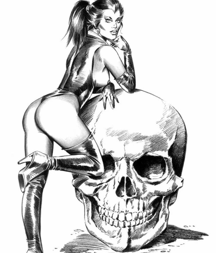 Assortierte erotische Zeichnungen mit Horror1
 #97419452