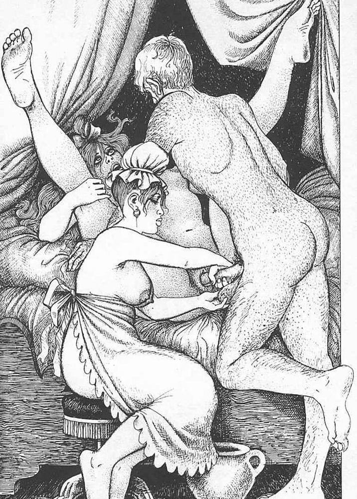 Assortierte erotische Zeichnungen mit Horror1
 #97419475