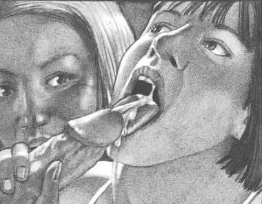Assortierte erotische Zeichnungen mit Horror1
 #97419479