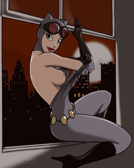 Catwoman chat noir
 #92441824