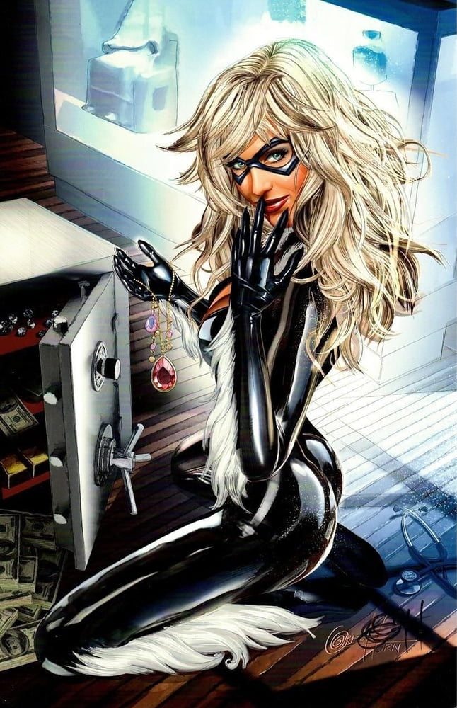 Catwoman chat noir
 #92441860