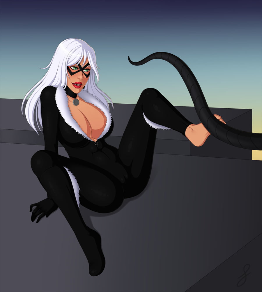 Catwoman gatto nero
 #92441926