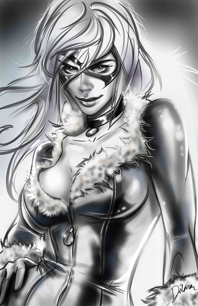 Catwoman chat noir
 #92441979