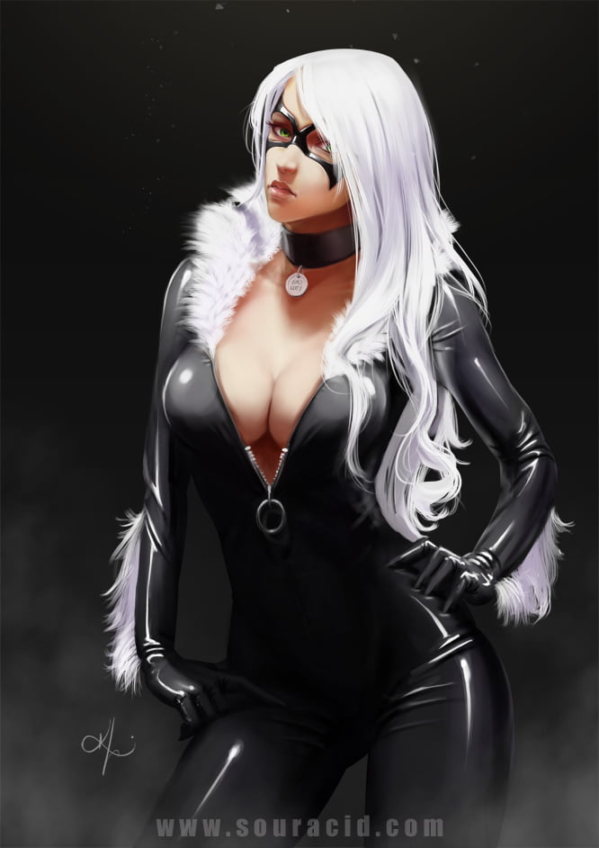 Catwoman gatto nero
 #92442166