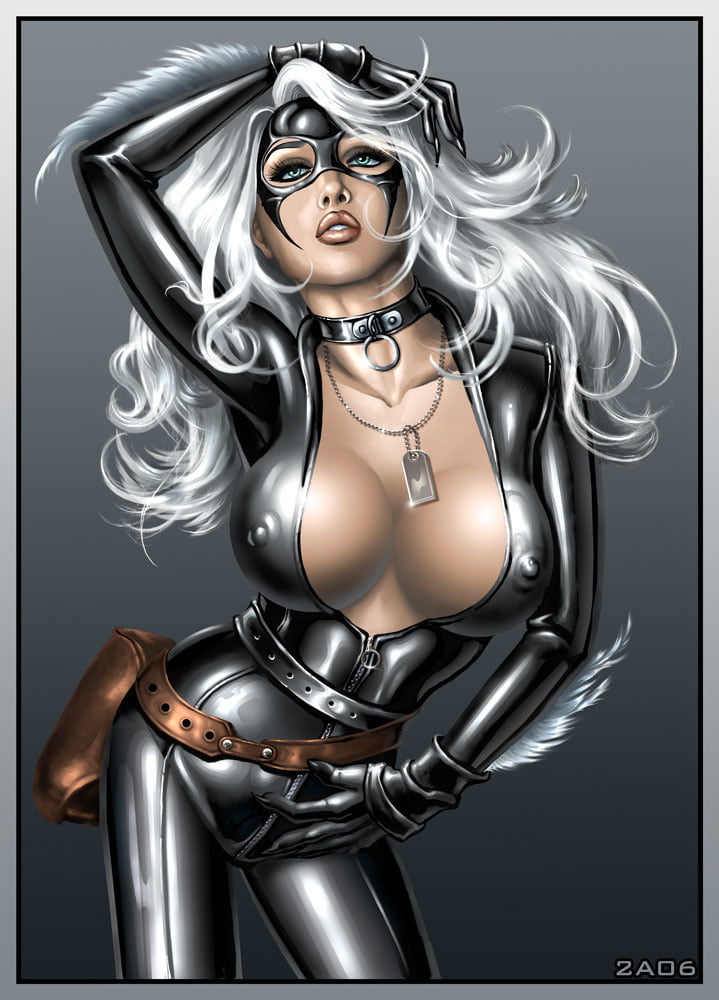 Catwoman gatto nero
 #92442706