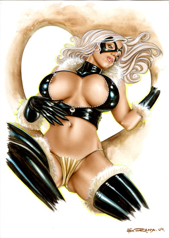 Catwoman gatto nero
 #92442740