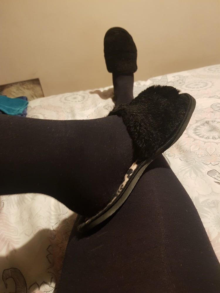 My sexy slippers and knickers #94714093