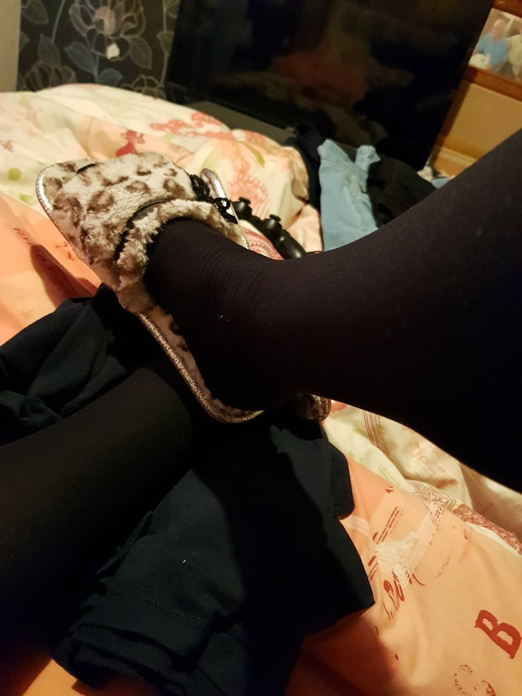 My sexy slippers and knickers #94714107