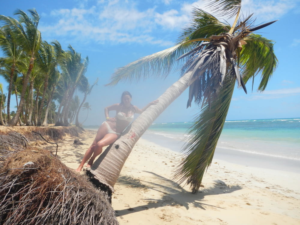 Brunette in paradise #105006803