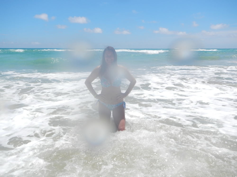 Brunette in paradise #105006816