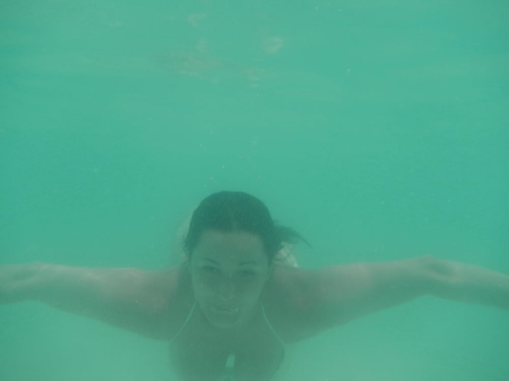 Brunette in paradise #105006831