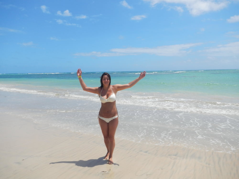 Brunette in paradise #105006847