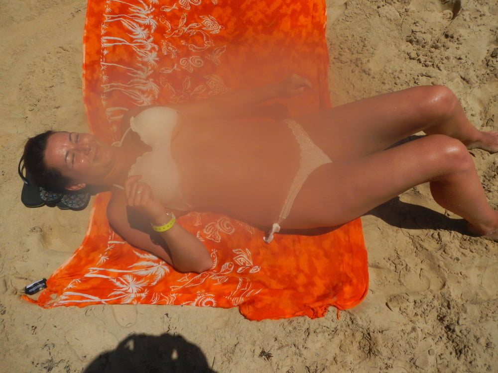 Brunette in paradise #105006849