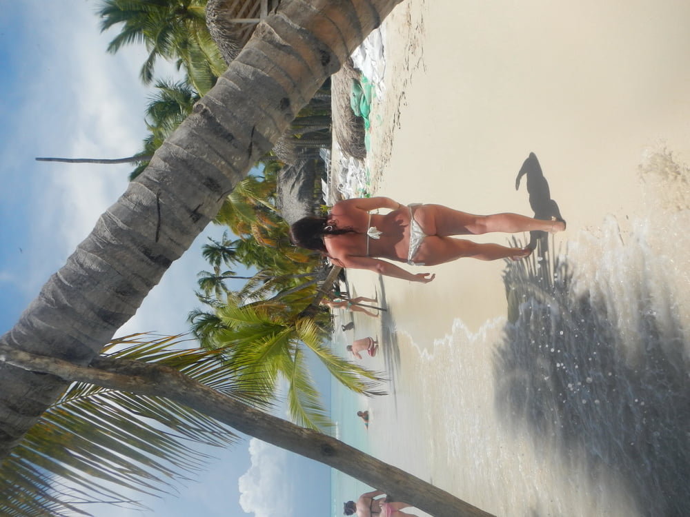 Brunette in paradise #105006851