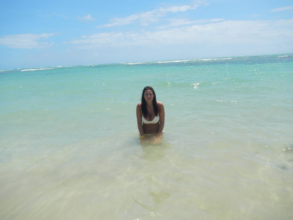 Brunette in paradise #105006859