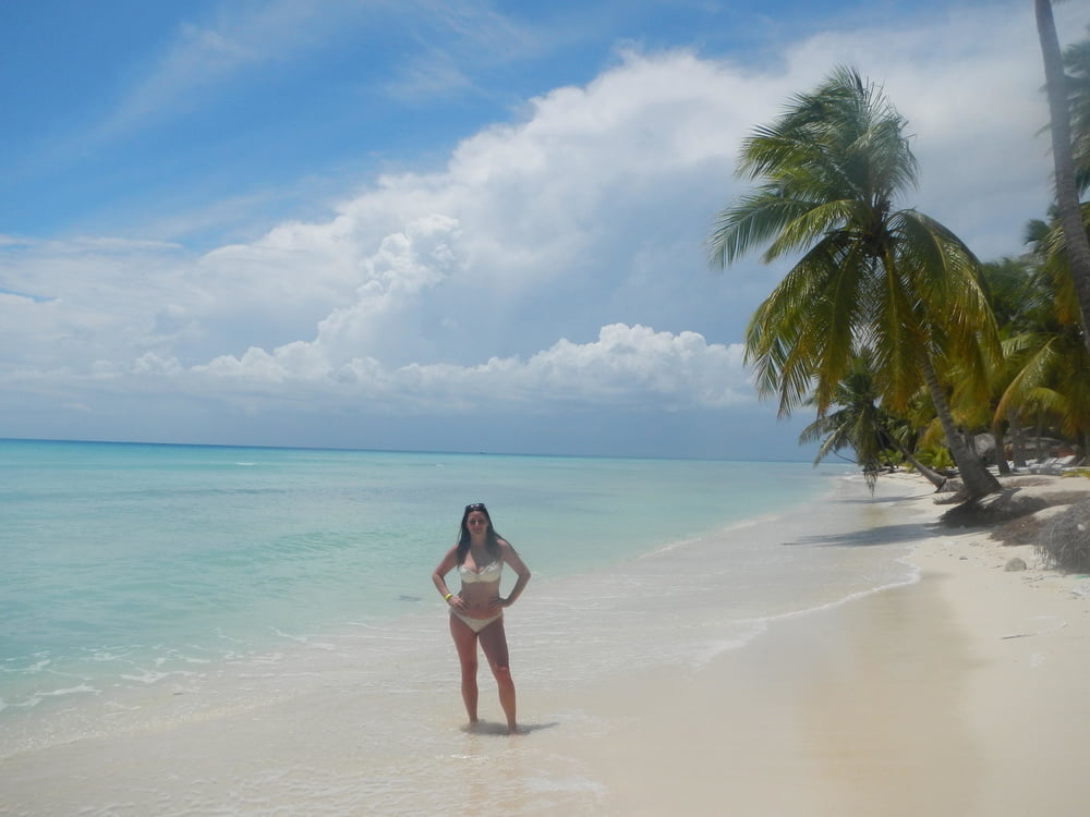 Brunette in paradise #105006861