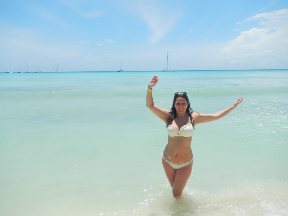 Brunette in paradise #105006877