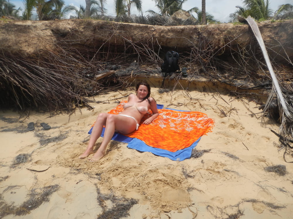 Brunette in paradise #105006911