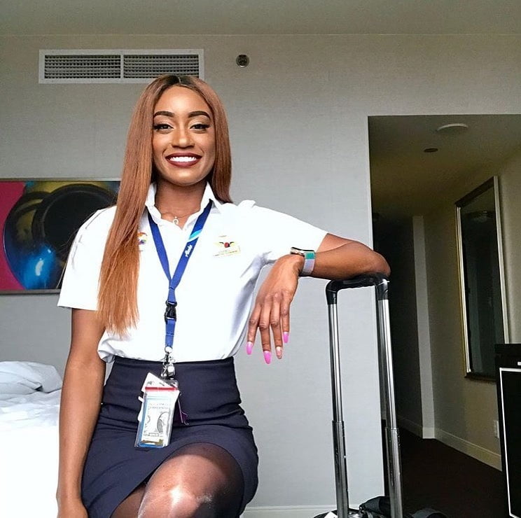 Hostess dell'aria - assistente di volo - personale di cabina - hostess
 #93943556