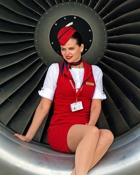 Air Hosstess - Flight attendant - Cabin Crew - Stewardess #93943577