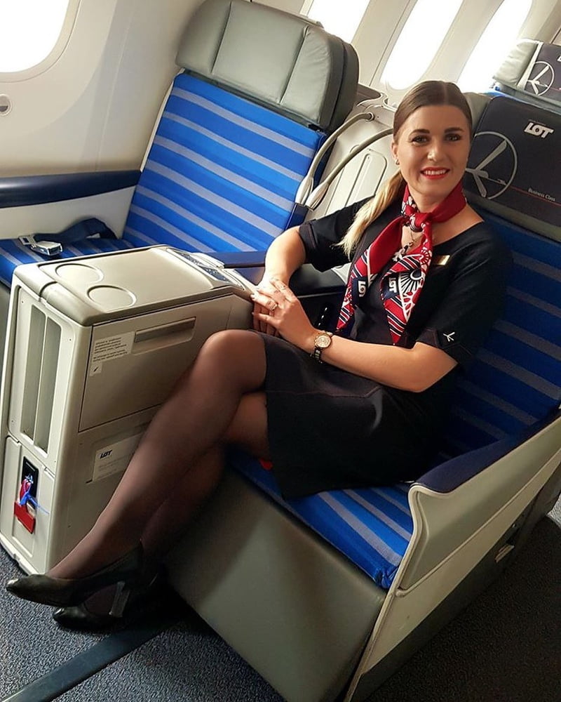 Hostess dell'aria - assistente di volo - personale di cabina - hostess
 #93943741