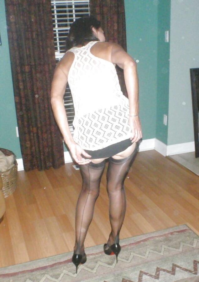 Mom loves to wear stockings #91472599