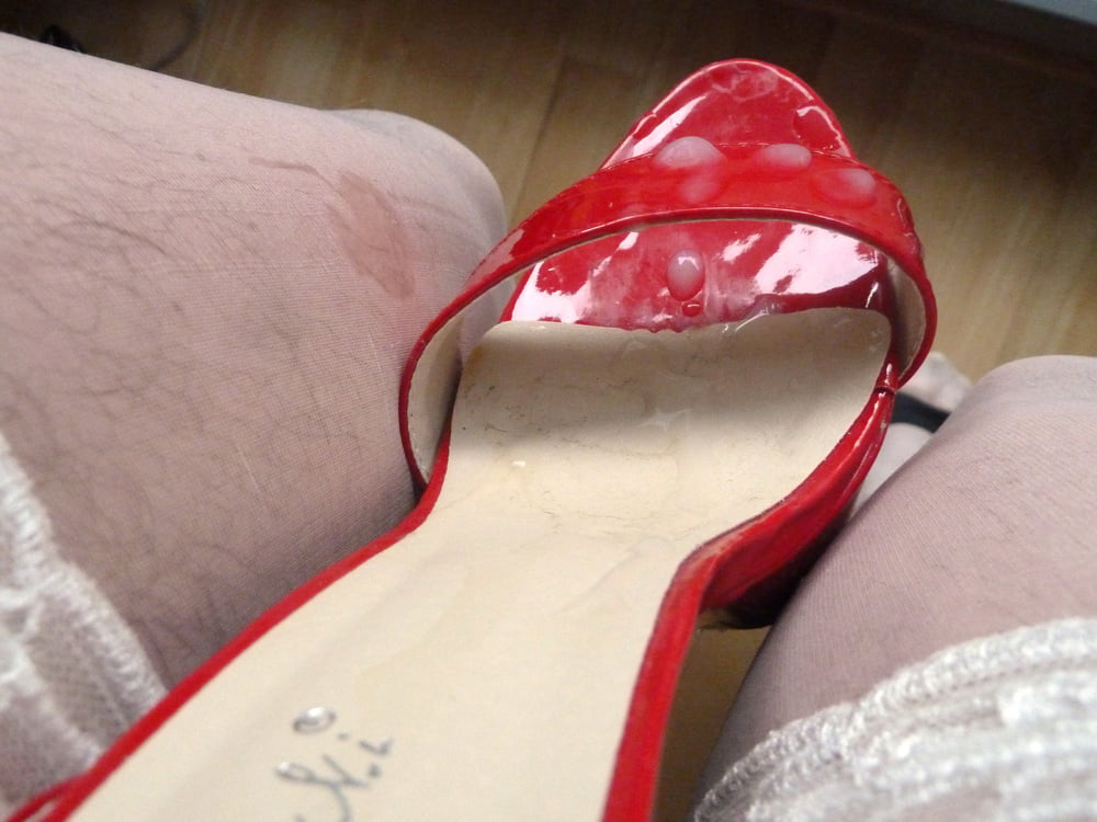 jerking for jessy on red platform heels #107006037