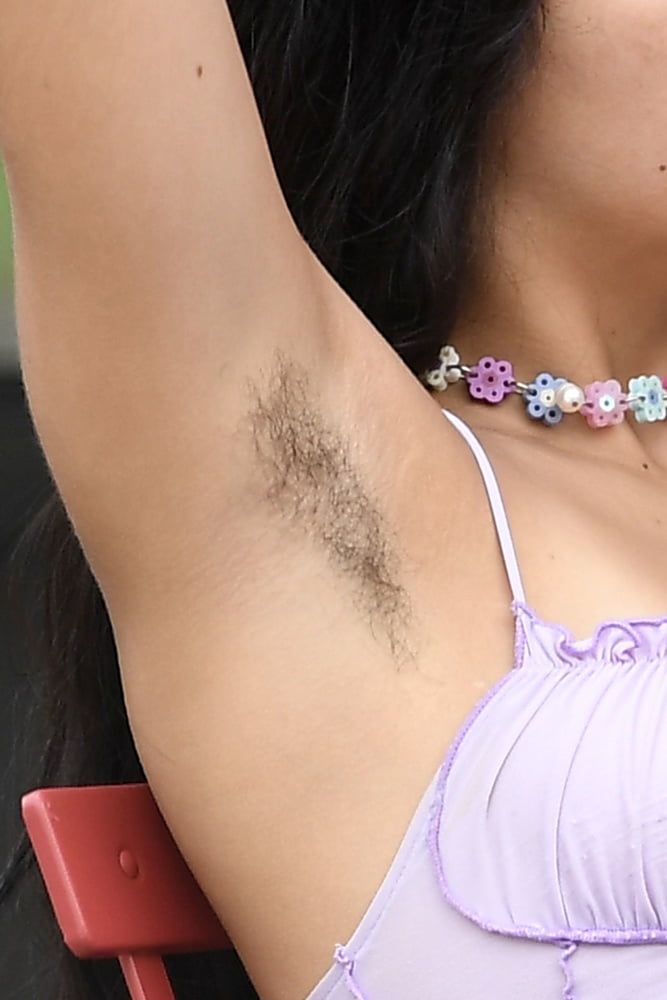 Lourdes Leon hard nipples, hairy under arms #91734216