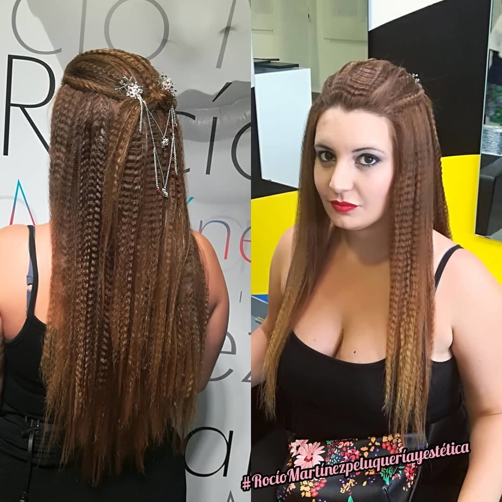 Crimped hair 6 ( sexy hair )
 #96386426