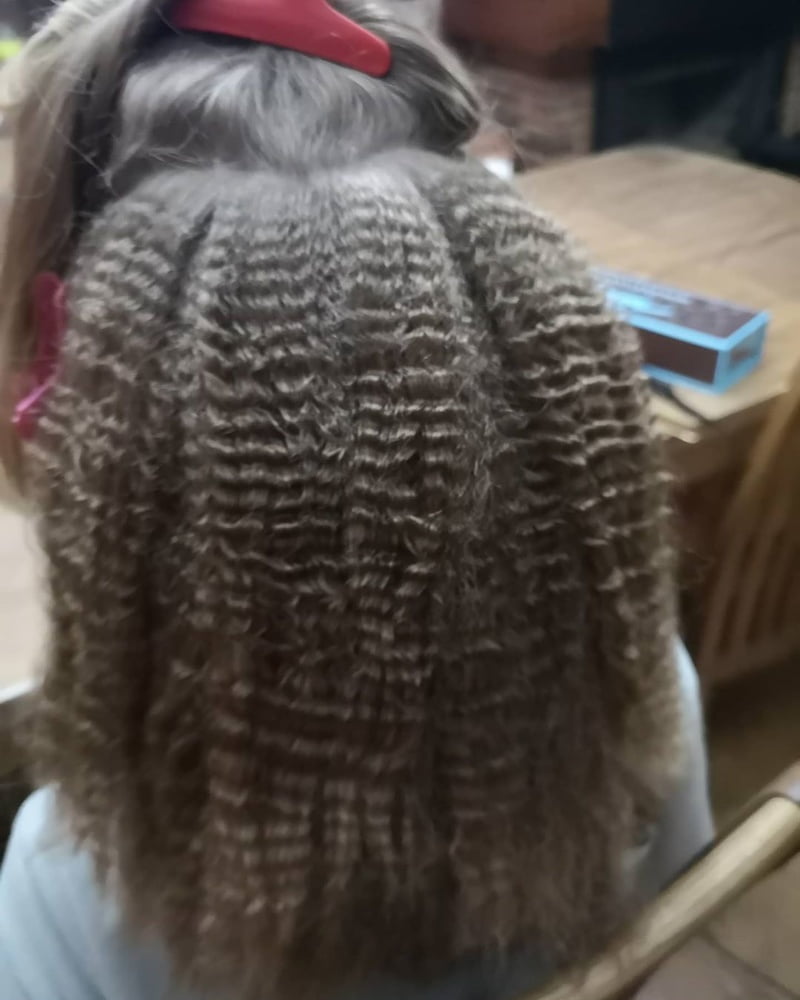 Crimped hair 6 ( sexy hair )
 #96386432