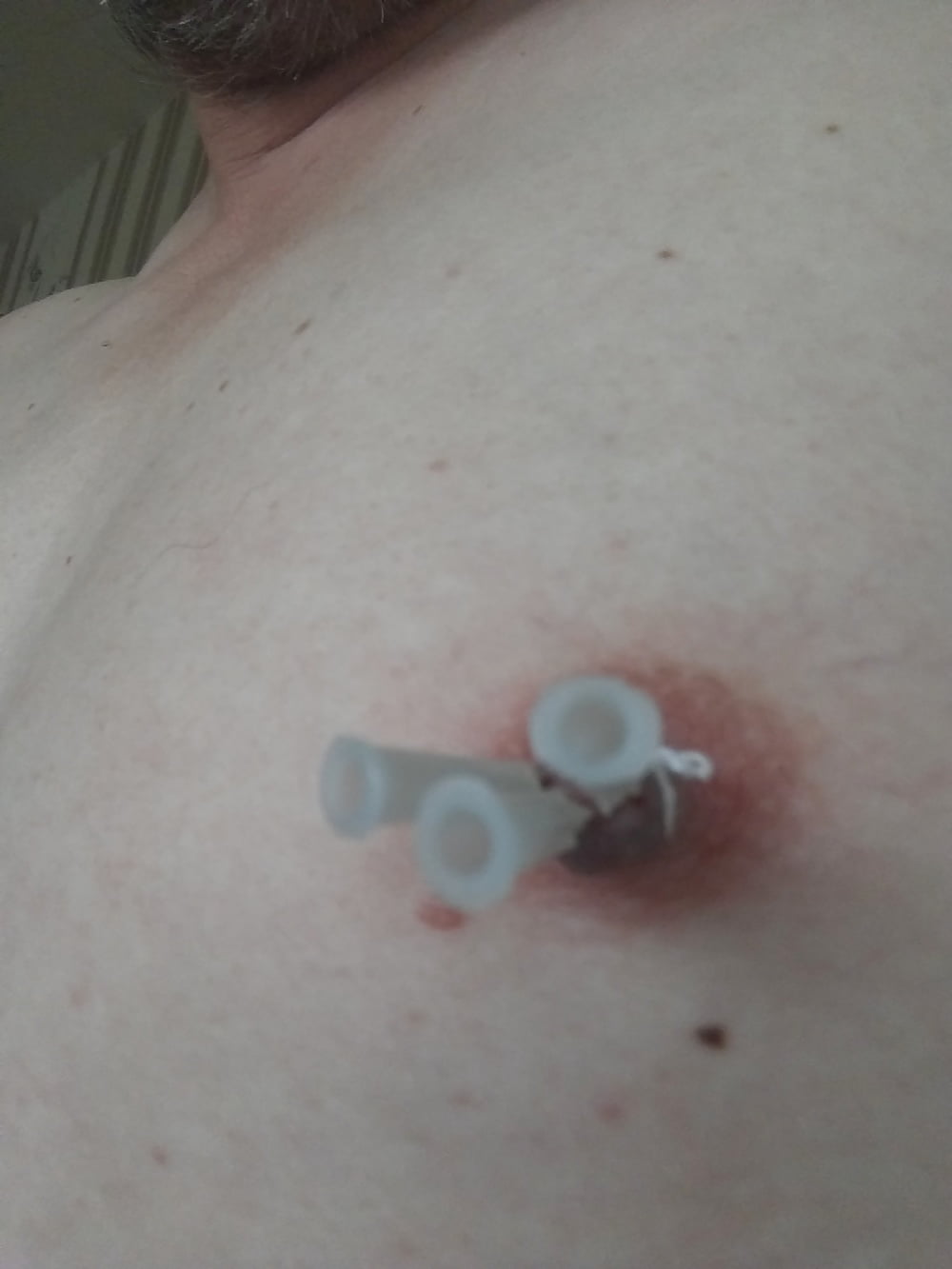 some more needles in my nipples #107007148