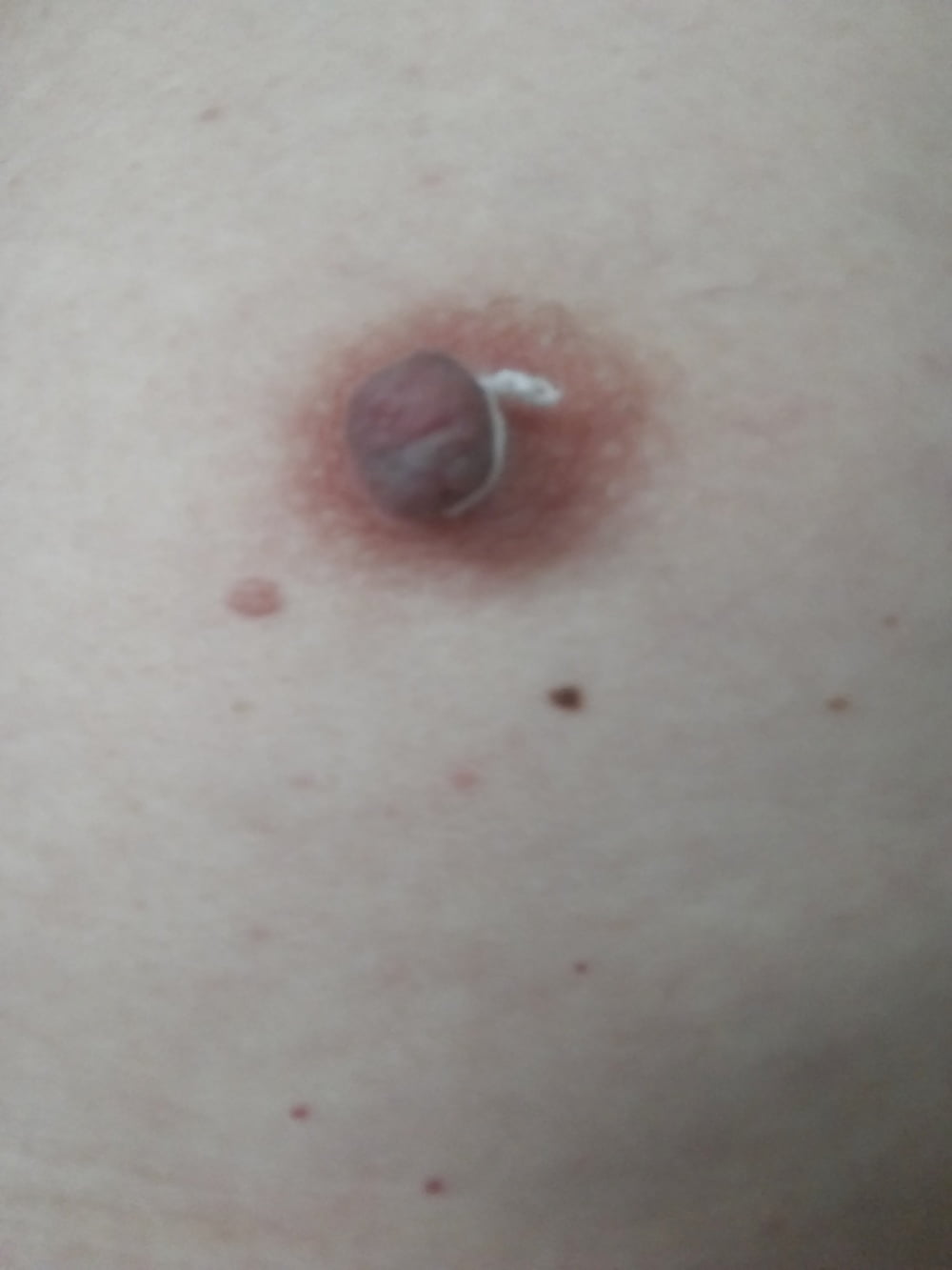 some more needles in my nipples #107007153