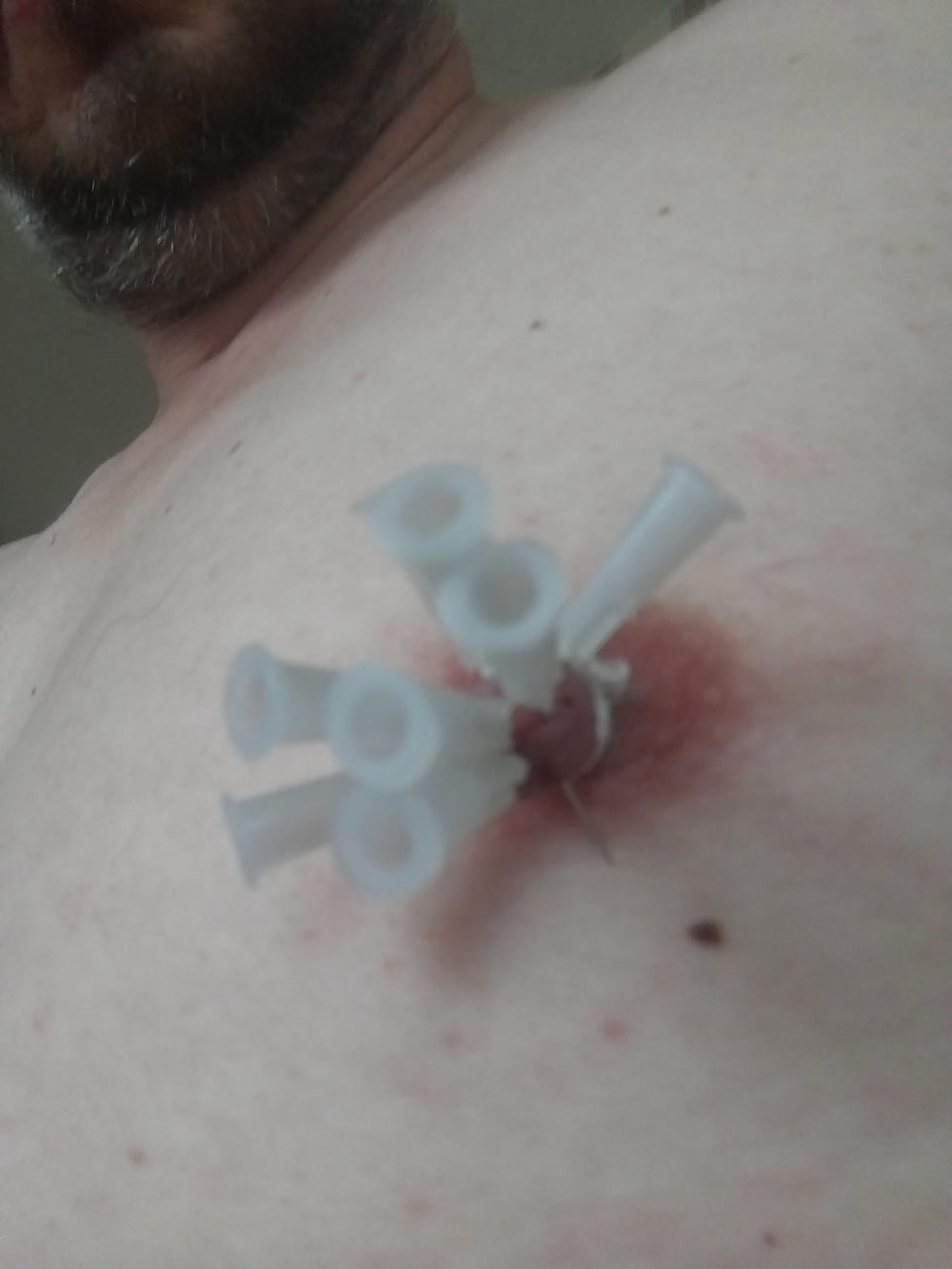 some more needles in my nipples #107007155