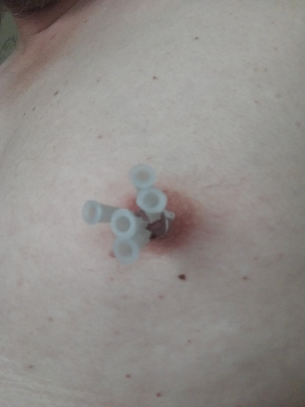 some more needles in my nipples #107007156