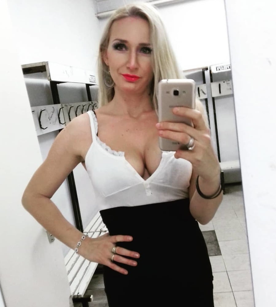Serbian blonde whore girl big natural tits Ivana Mladenovic #104512806