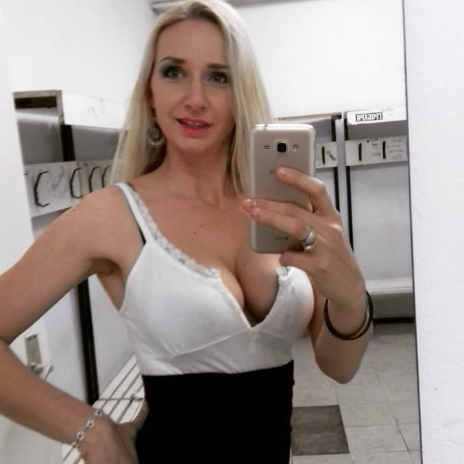Serbian blonde whore girl big natural tits Ivana Mladenovic #104512811
