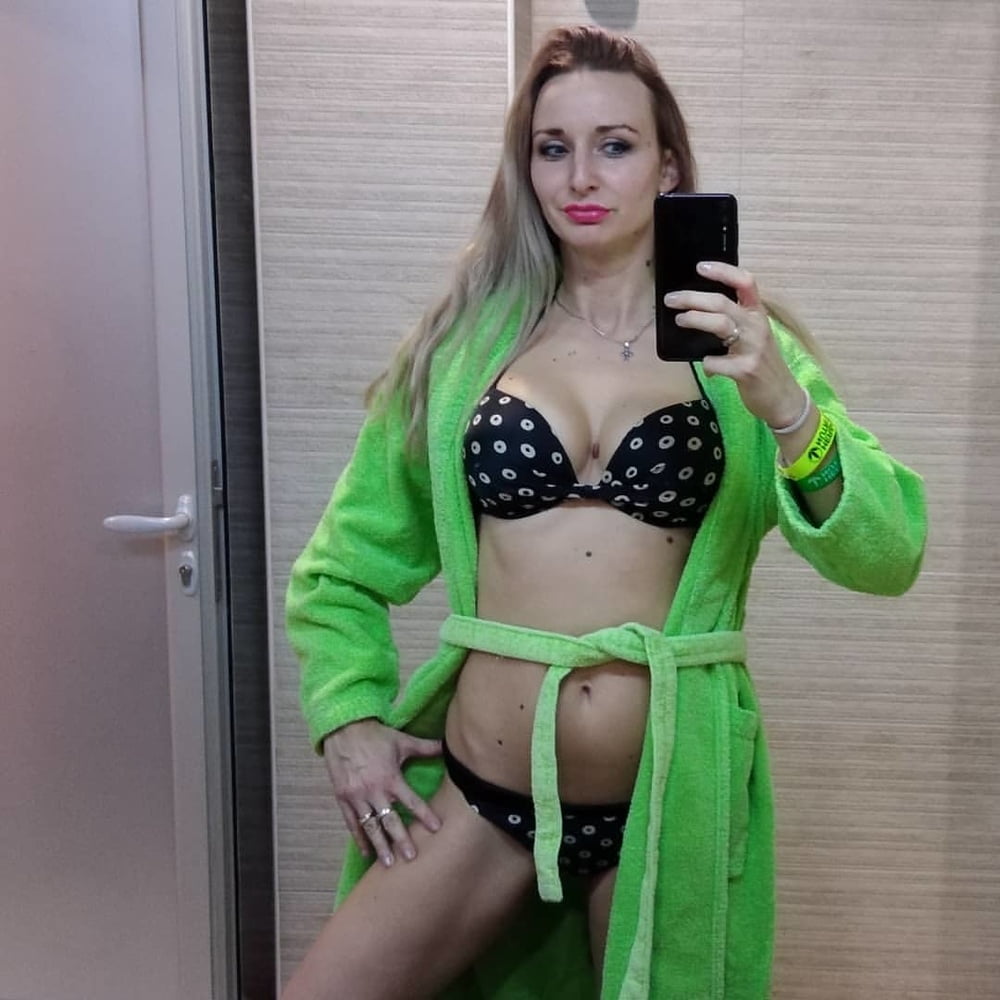 Serbian blonde whore girl big natural tits Ivana Mladenovic #104512874