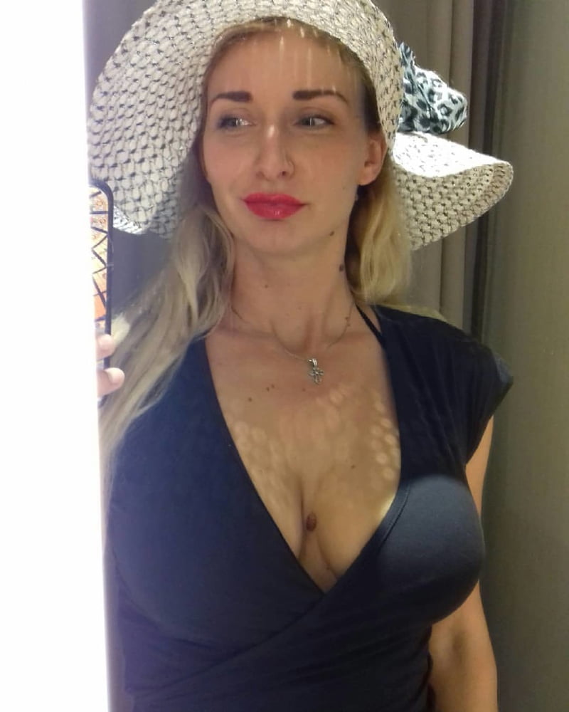 Serbian blonde whore girl big natural tits Ivana Mladenovic #104512900