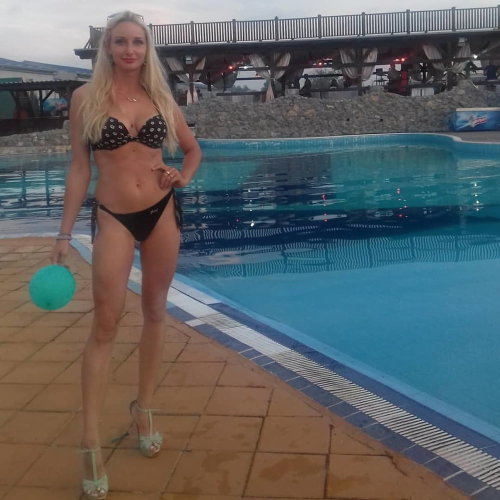 Serbian blonde whore girl big natural tits Ivana Mladenovic #104512904