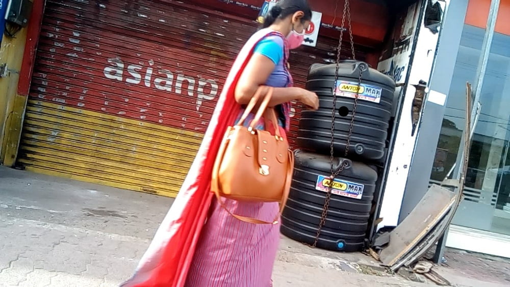 sl hot saree road capture fb 6 #81055310