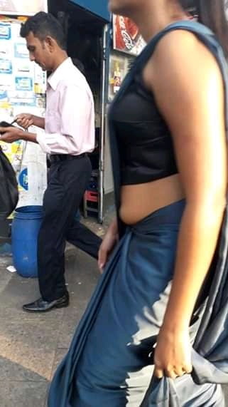 sl hot saree road capture fb 6 #81055400