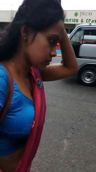 sl hot saree road capture fb 6 #81055406