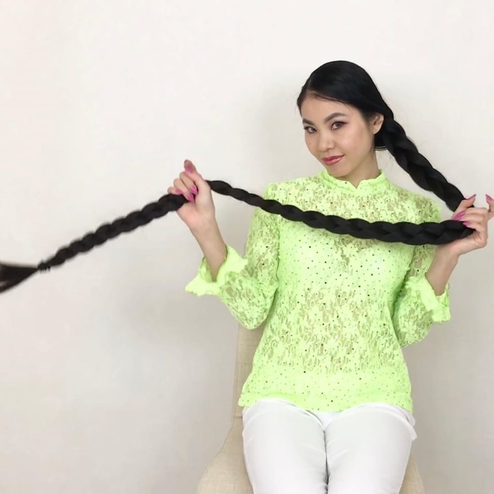 Asian Very Long Hair Girl #95593051