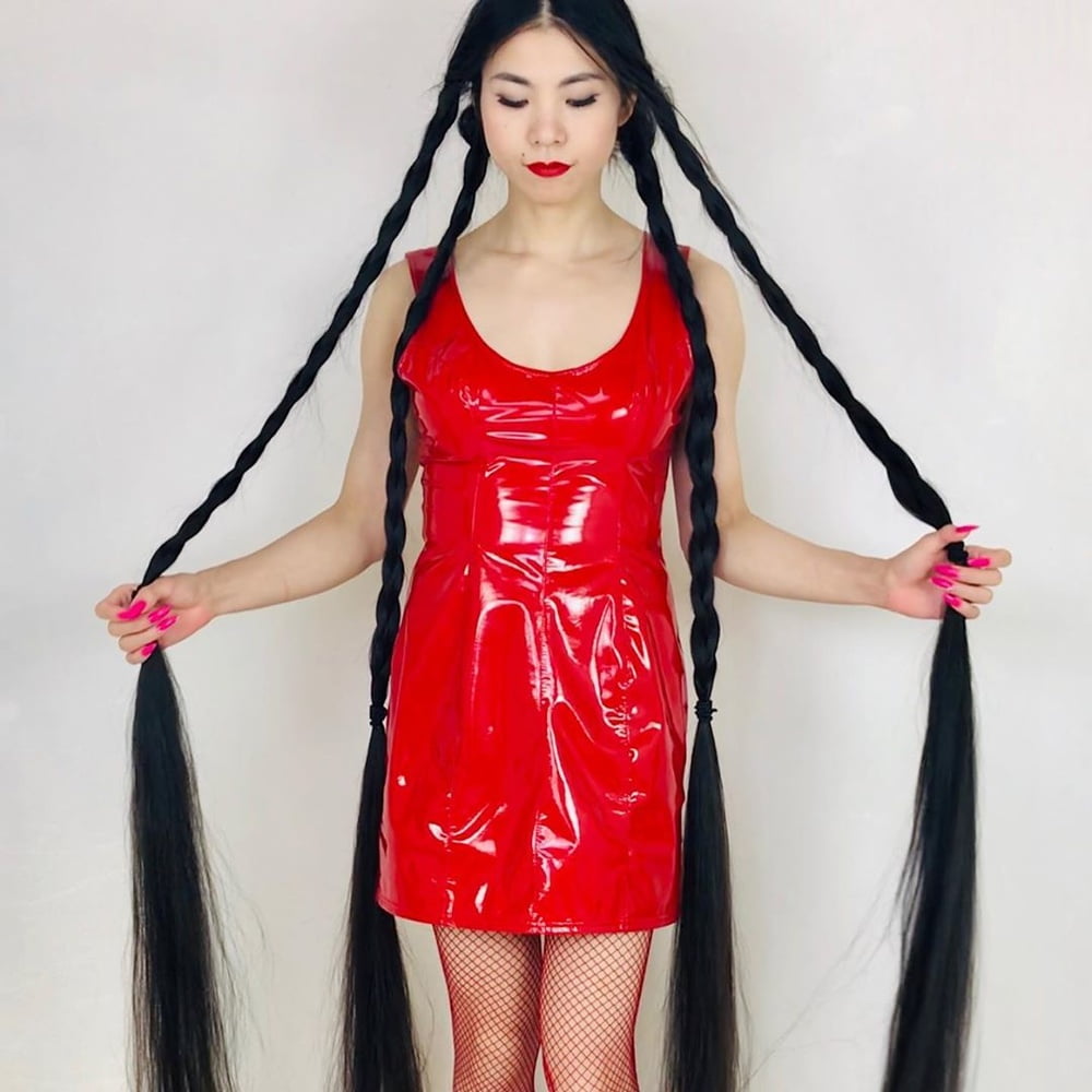 Asian Very Long Hair Girl #95593057