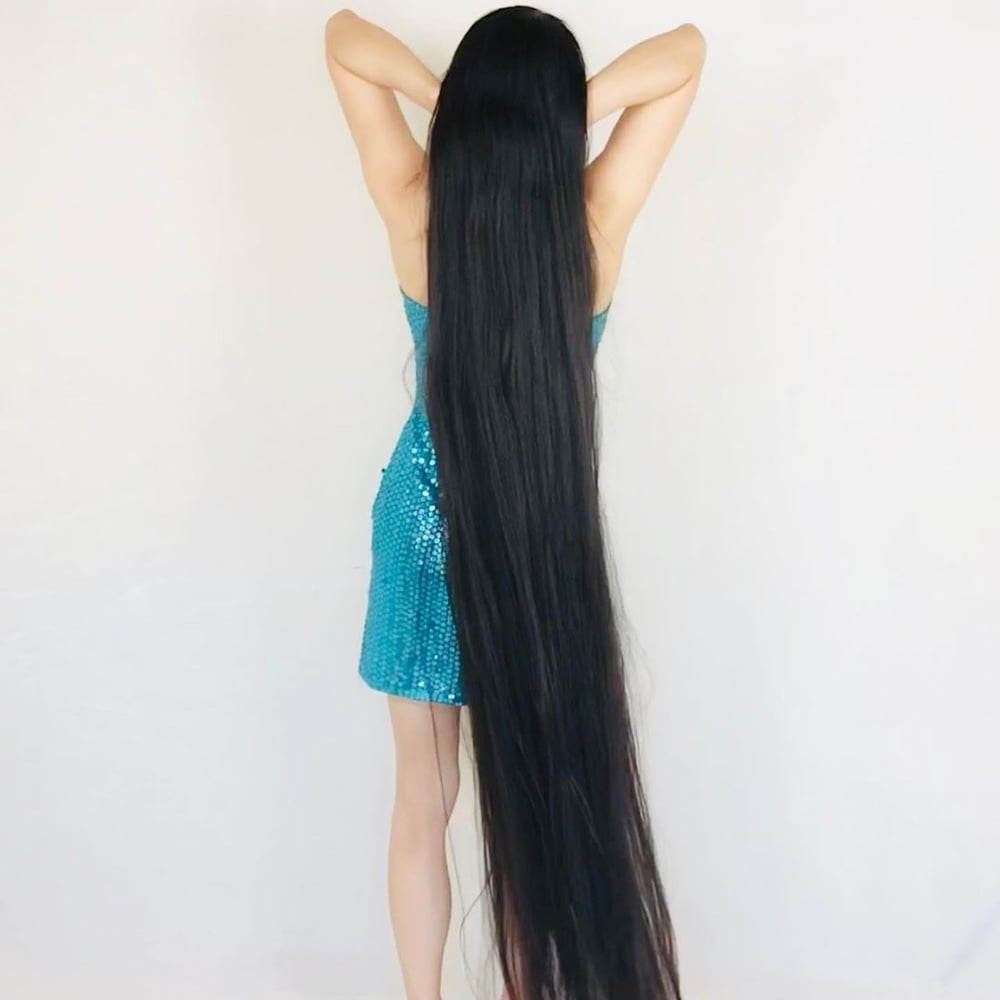 Asian Very Long Hair Girl #95593084