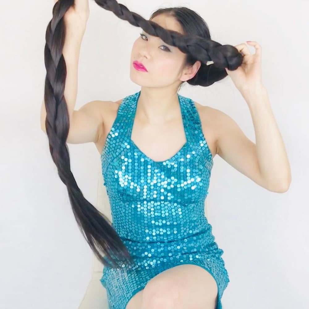 Asian Very Long Hair Girl #95593102