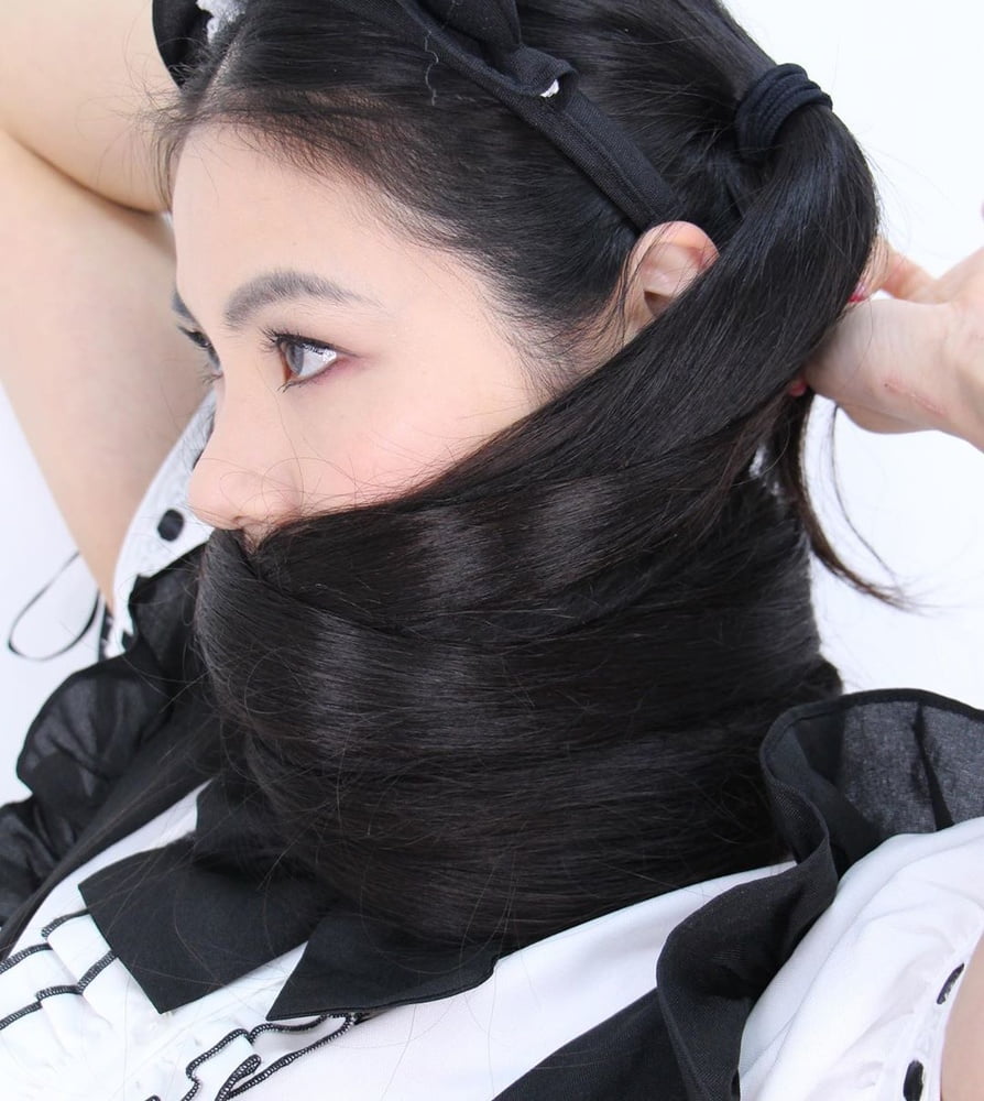 Asian Very Long Hair Girl #95593143