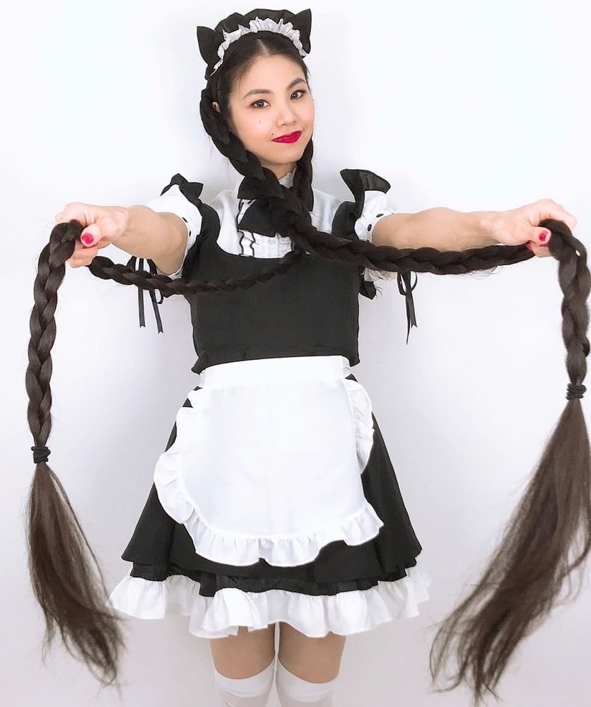 Asian Very Long Hair Girl #95593174