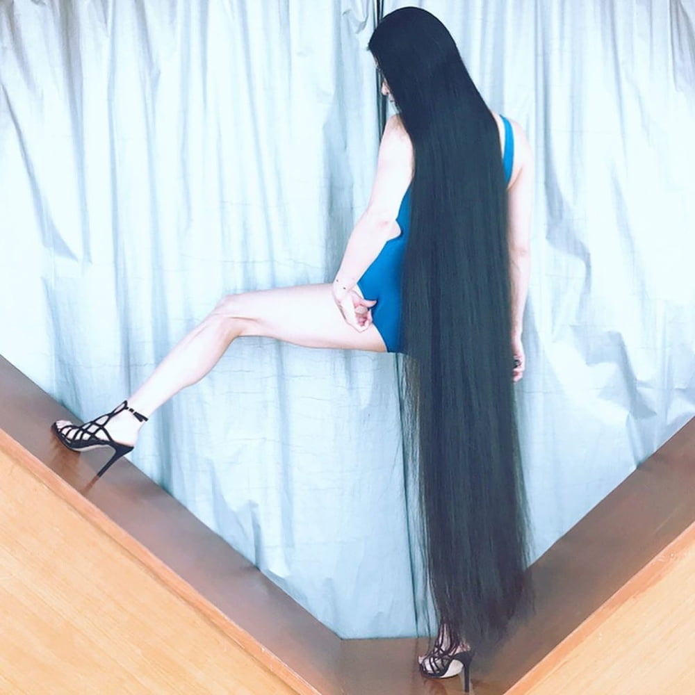 Asian Very Long Hair Girl #95593266