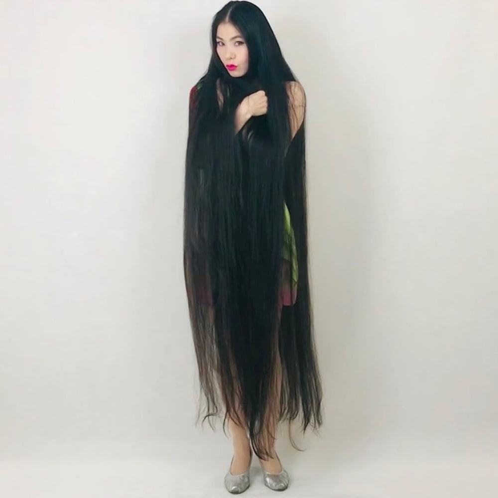 Asian Very Long Hair Girl #95593294